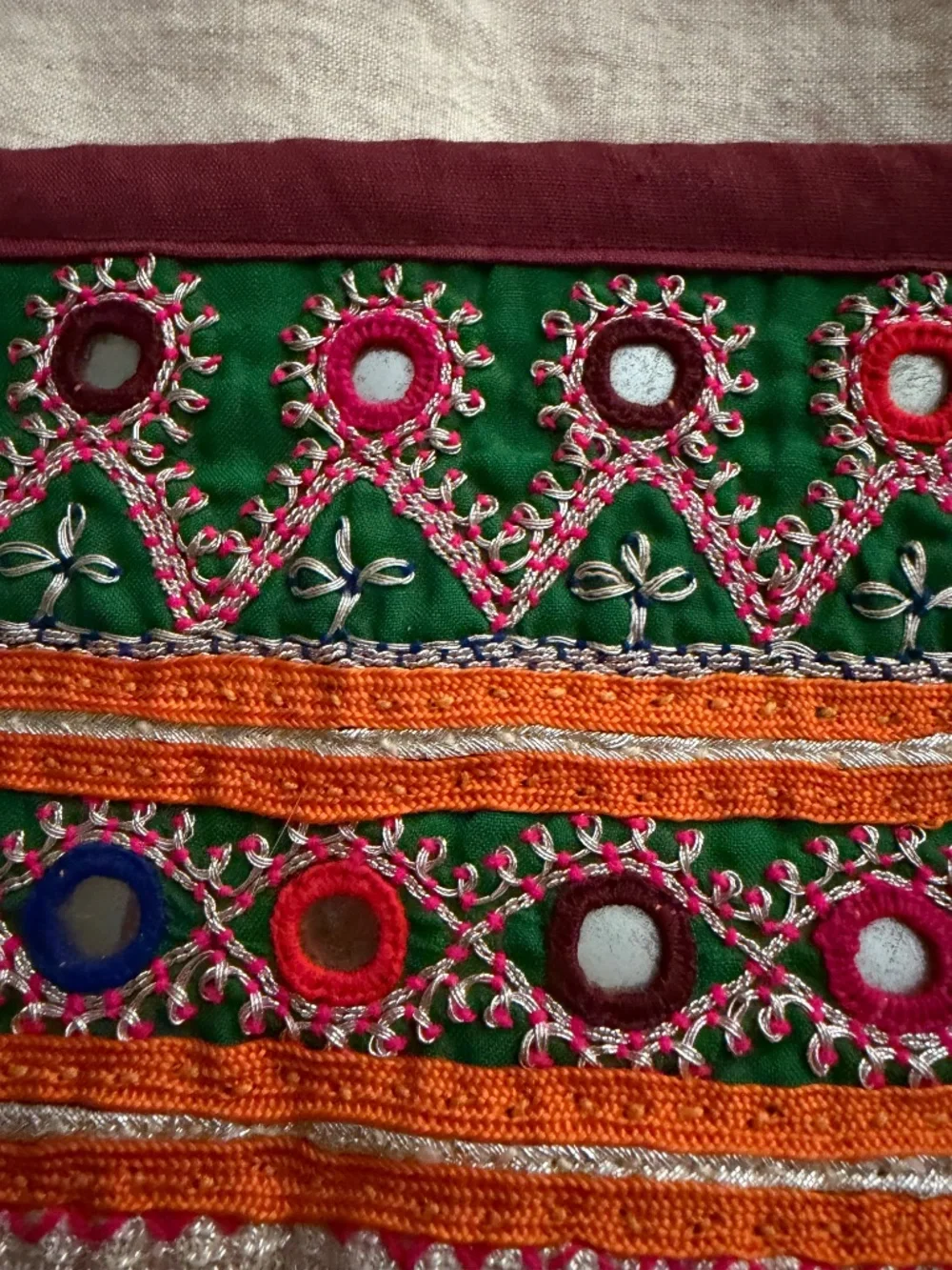 Unique Kuchi Tribal Fusion Beaded Belt